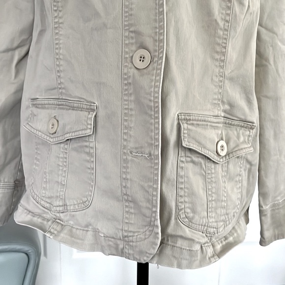 Encore Casual Khaki Jacket, Size 16 - Picture 2 of 11